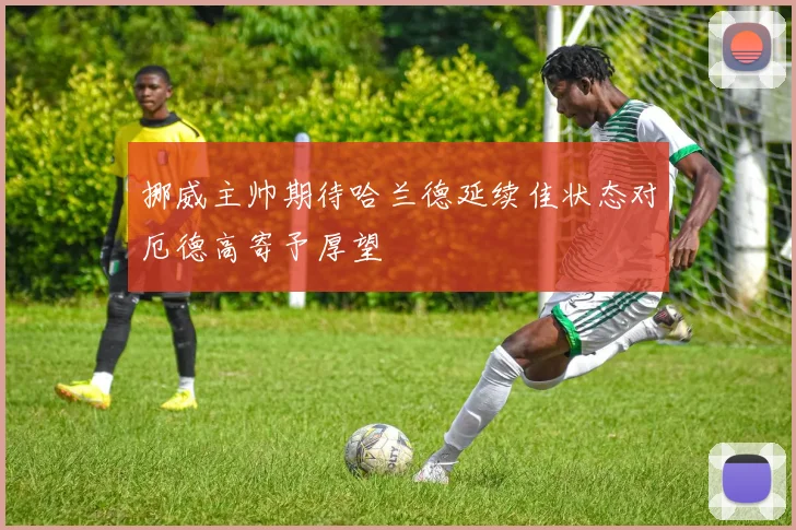 挪威主帅期待哈兰德延续佳状态对厄德高寄予厚望